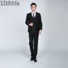 (Jacket+pant+tie) Men’s Slim Fit Suits Men Costume Homme Male Clothes Blazer For Wedding Dresses Jaqueta Masculino Black S321 3 (Jacket+pant+tie) Men’s Slim Fit Suits Men Costume Homme Male Clothes Blazer For Wedding Dresses Jaqueta Masculino Black S321 3