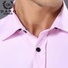 2020 NEW Men’s Shirt Spring Long Sleeve Diagonal Pure Color White Shirt Slim Business Camisa Social DR849 4 2020 NEW Men’s Shirt Spring Long Sleeve Diagonal Pure Color White Shirt Slim Business Camisa Social DR849 4